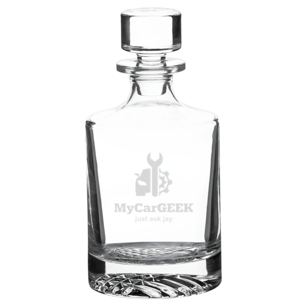 Decanter in gift box